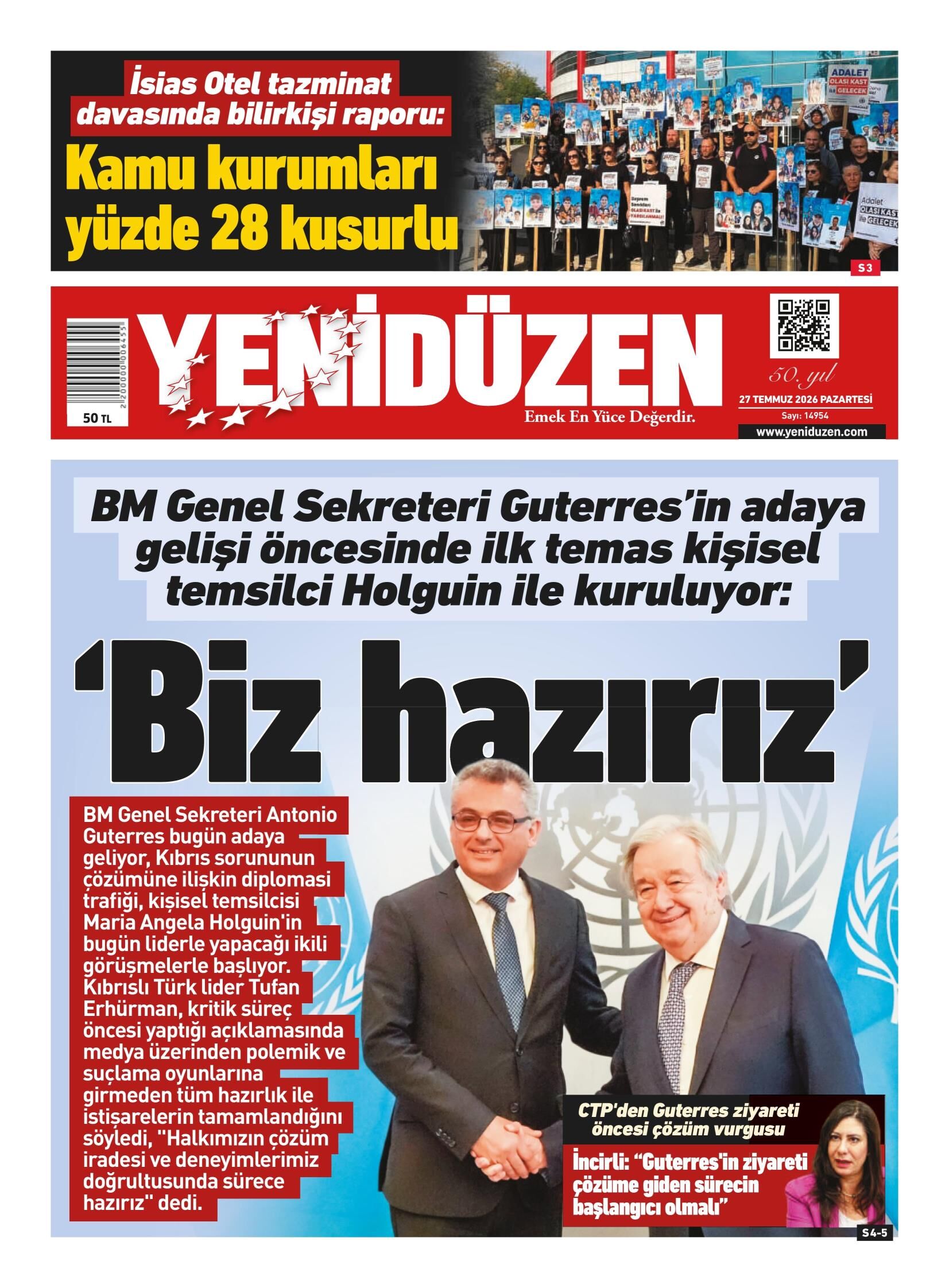 K I B R I S Y E N I D U Z E N 20260727