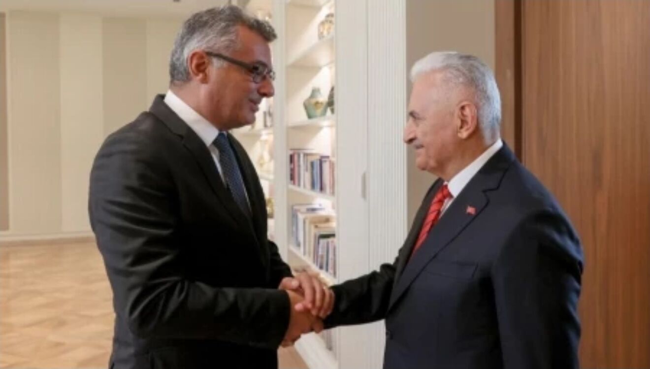 Tufan Erhürman, Binali Yıldırım'ı kabul etti