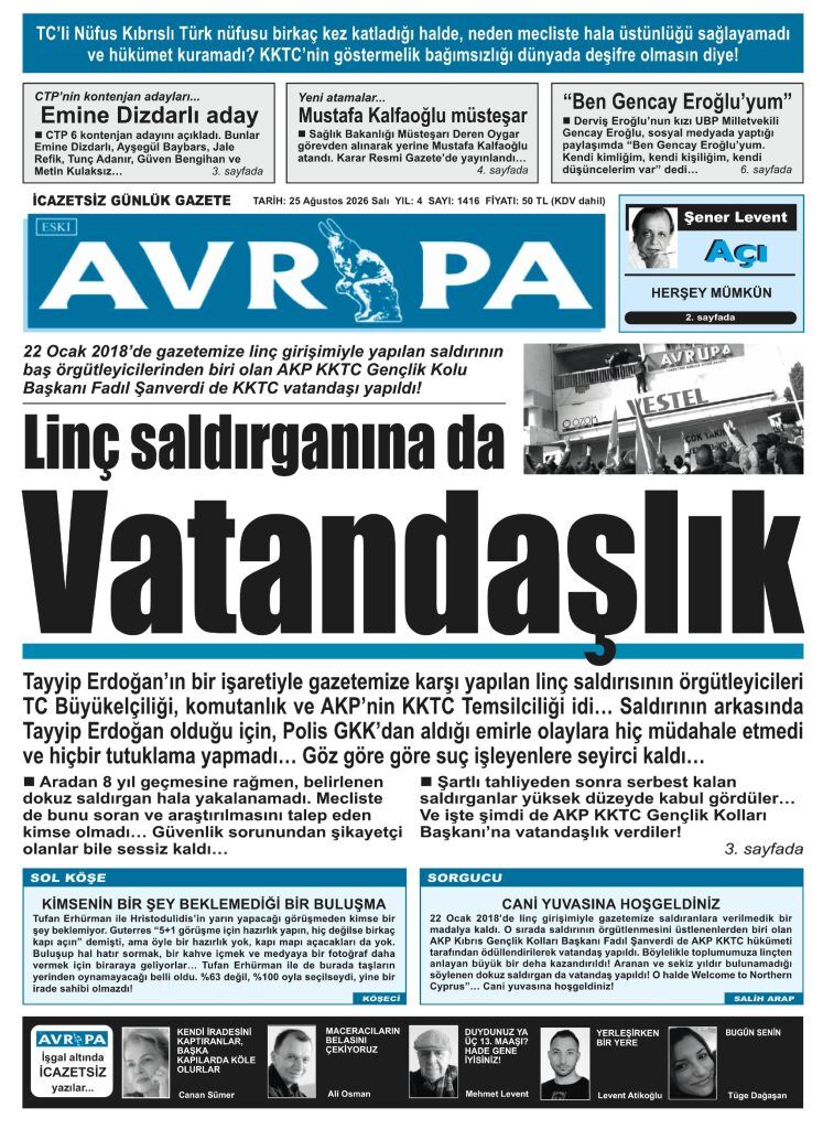 A V R U P A G A Z E T E S I 20260825 747X10