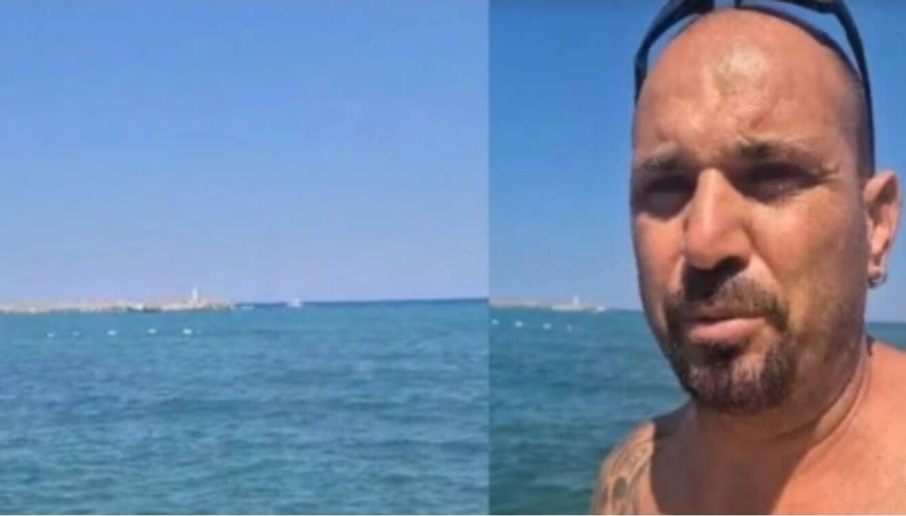 Denizin ortasında can pazarı