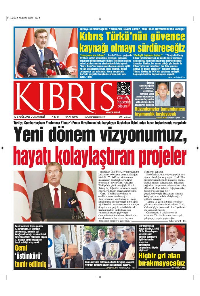 K I B R I S G A Z E T E S I 20260919 1 695X10